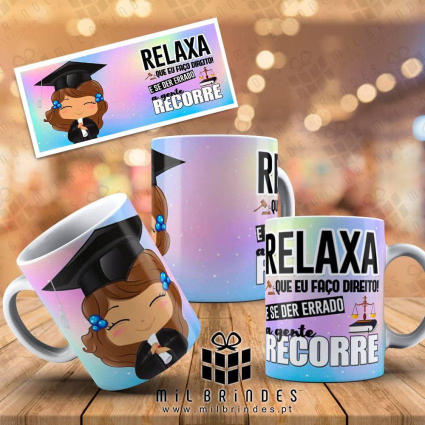 Caneca Profissões - Direito